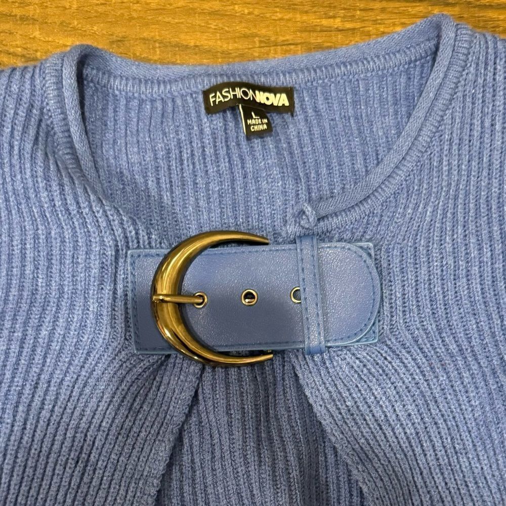 FN Blue Sweater Matching Set - Picture 2 of 3